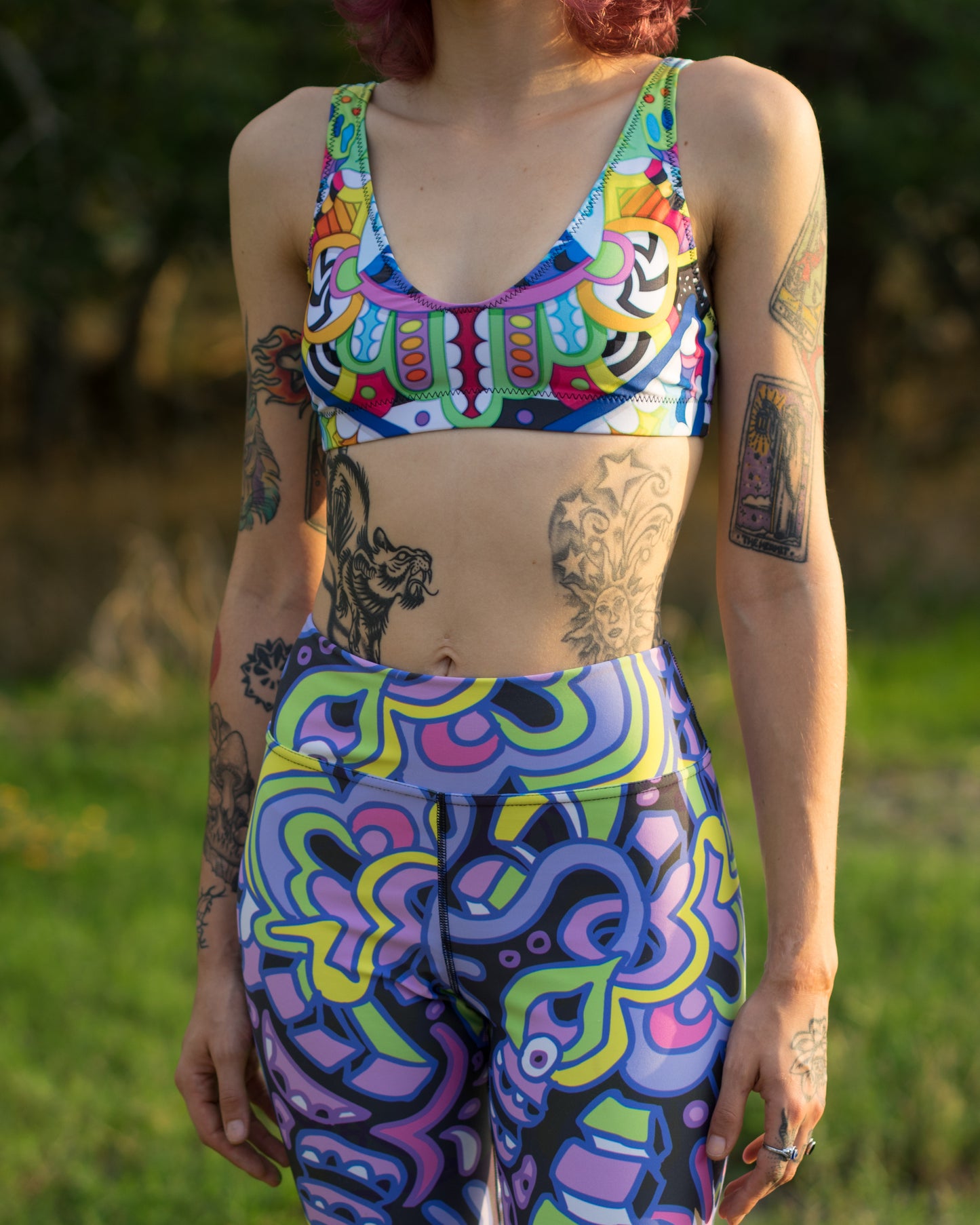 Yatuk Recycled padded bikini top 〠