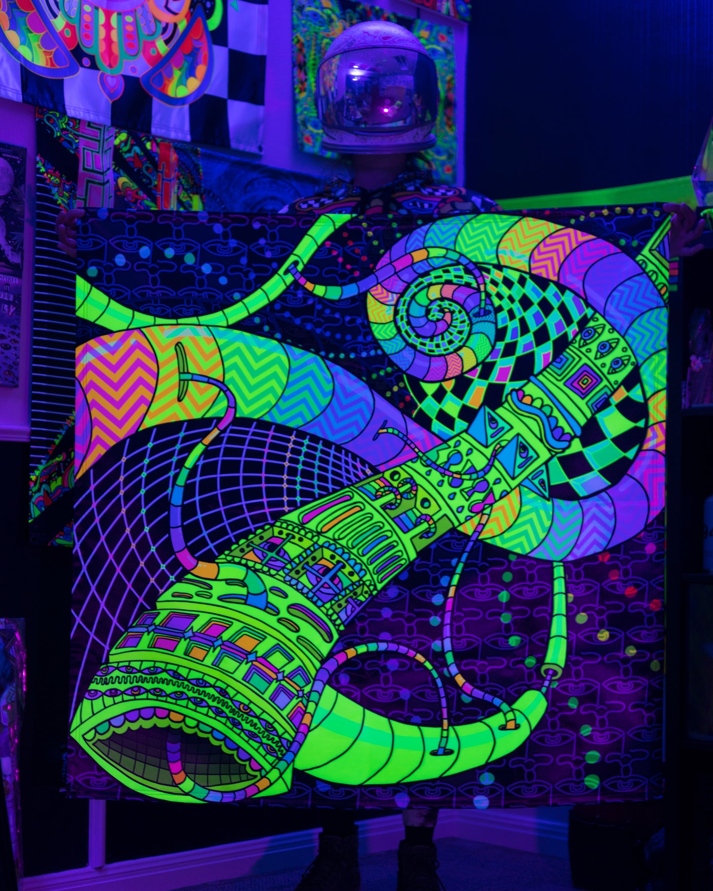 Spatiotemportal UV Tapestry