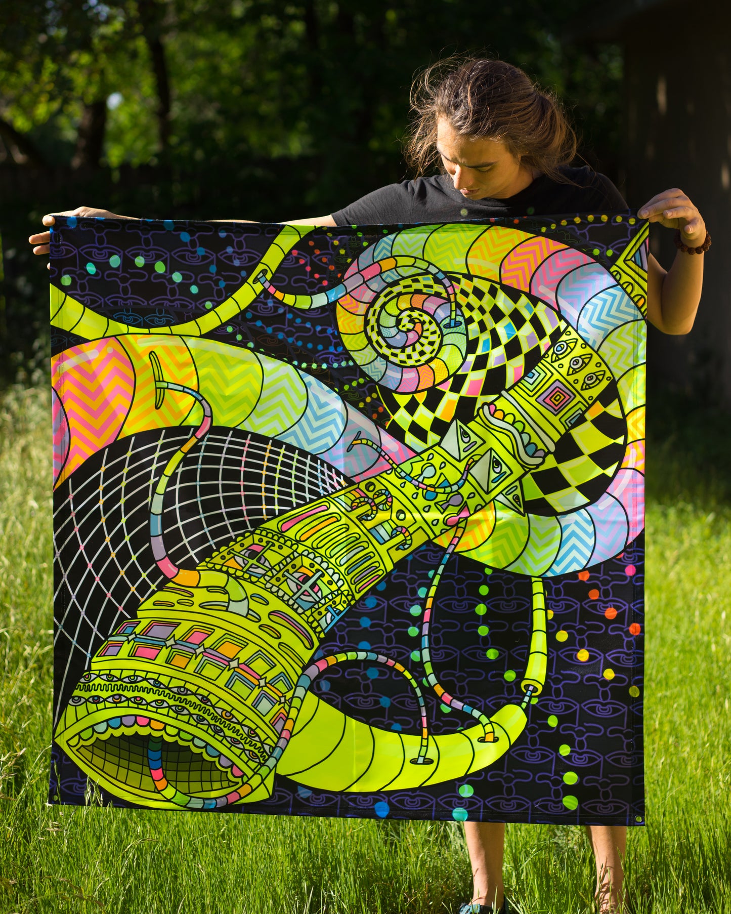 Spatiotemportal UV Tapestry
