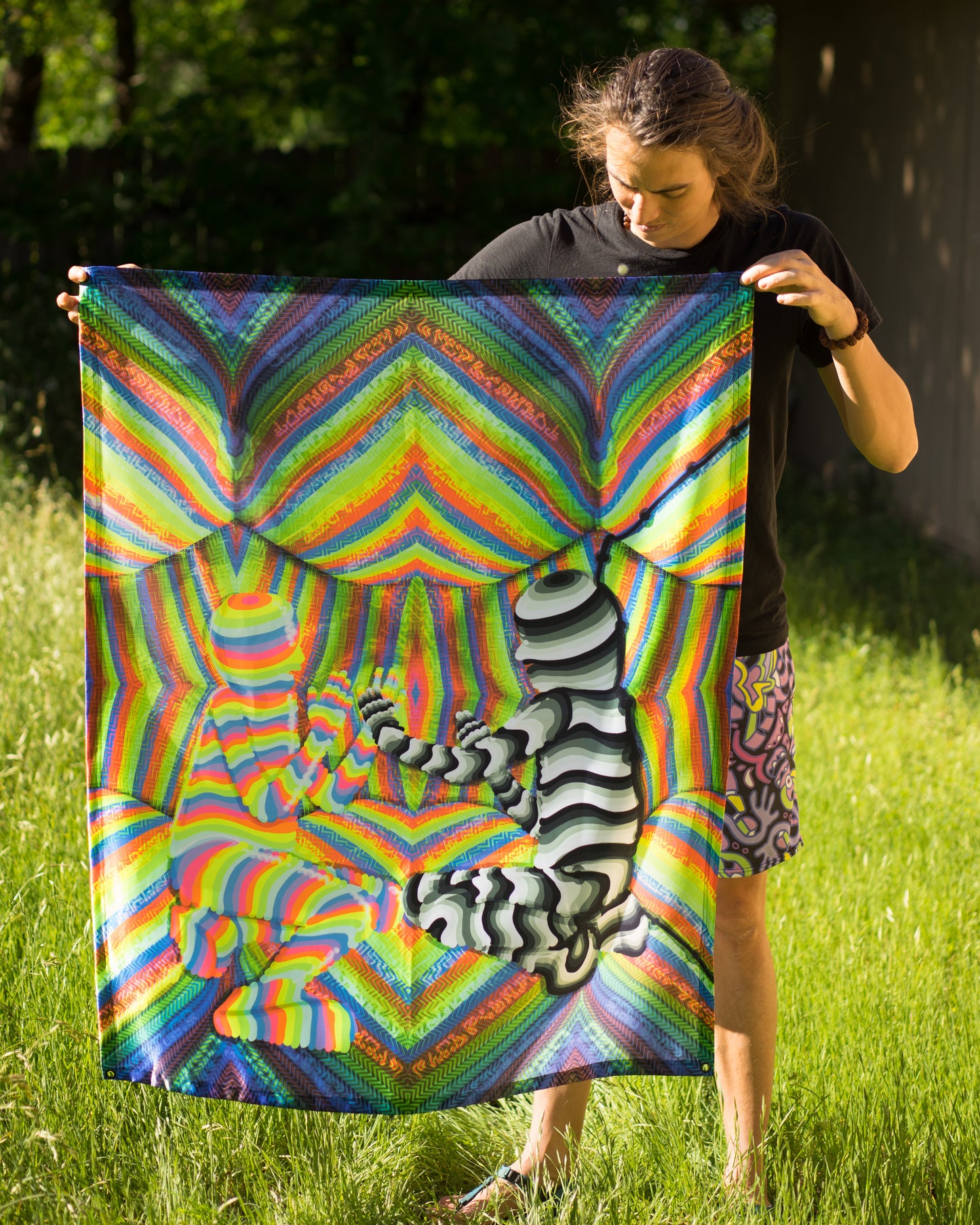 Peace of Pattycake UV Tapestry