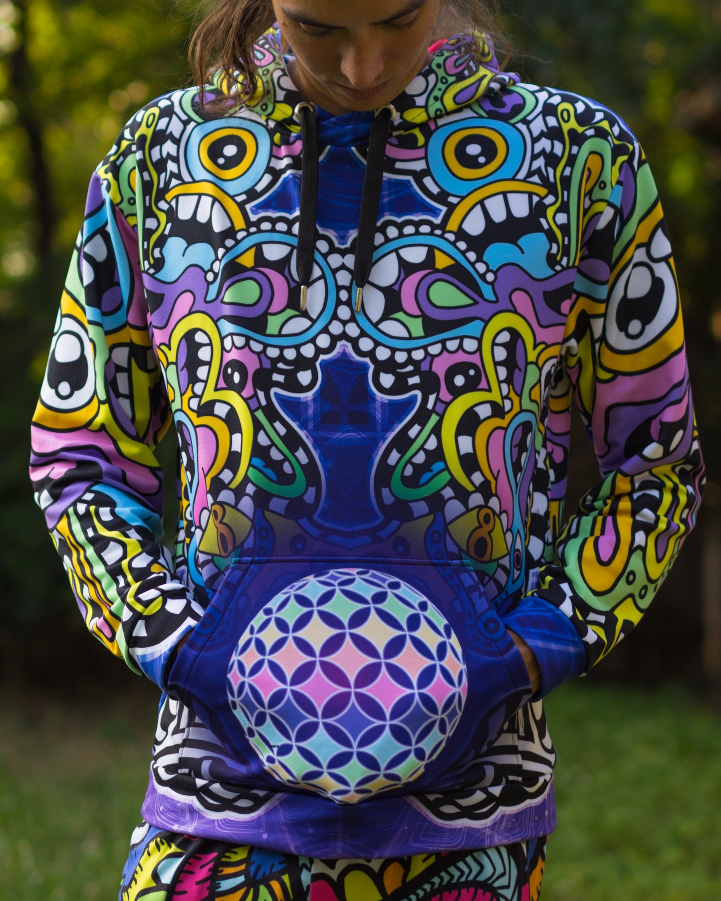 Globular Gluon Offering Pullover Hoodie 〠