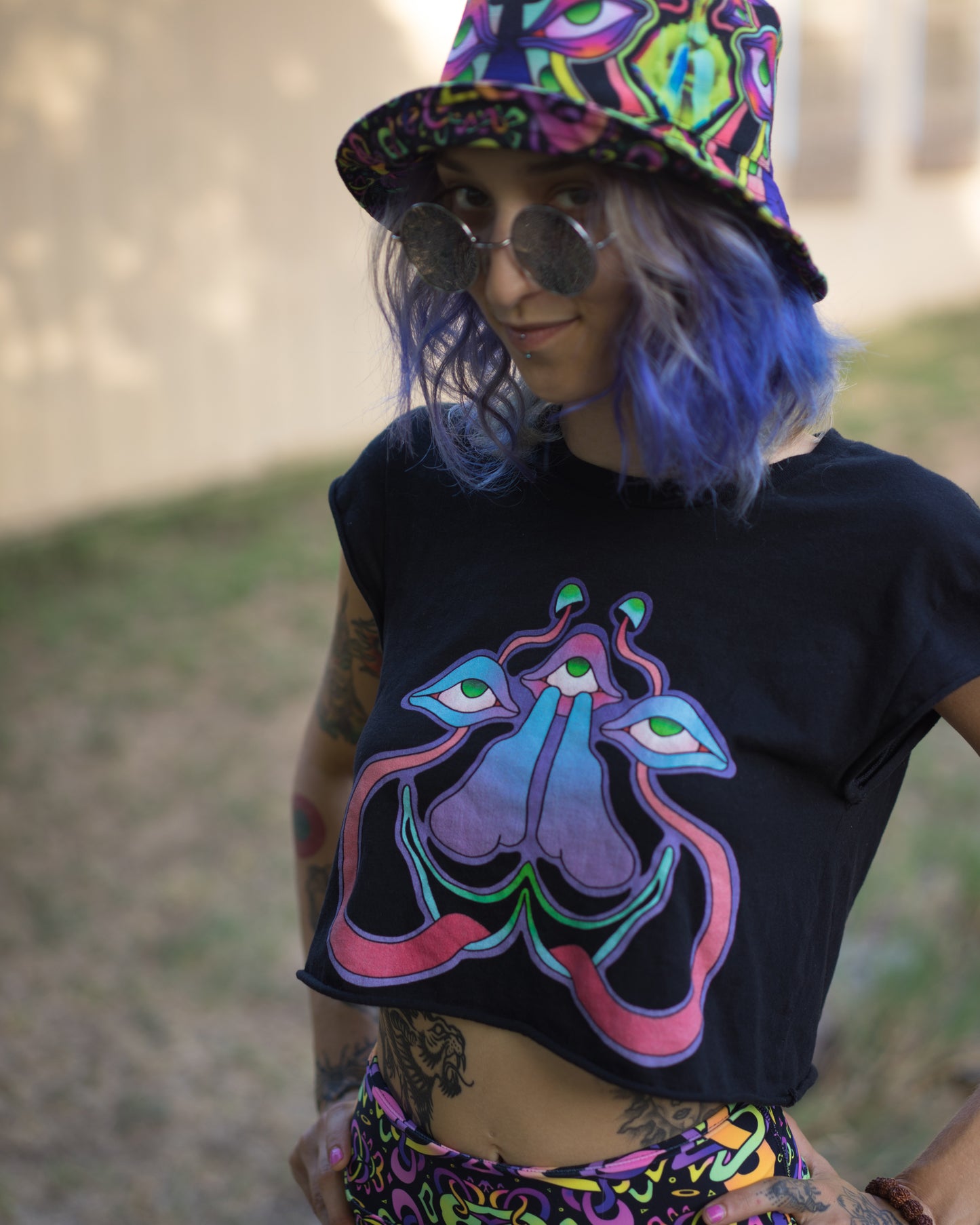 ELECTRIC LOTUS: Mbleh Tee (black)