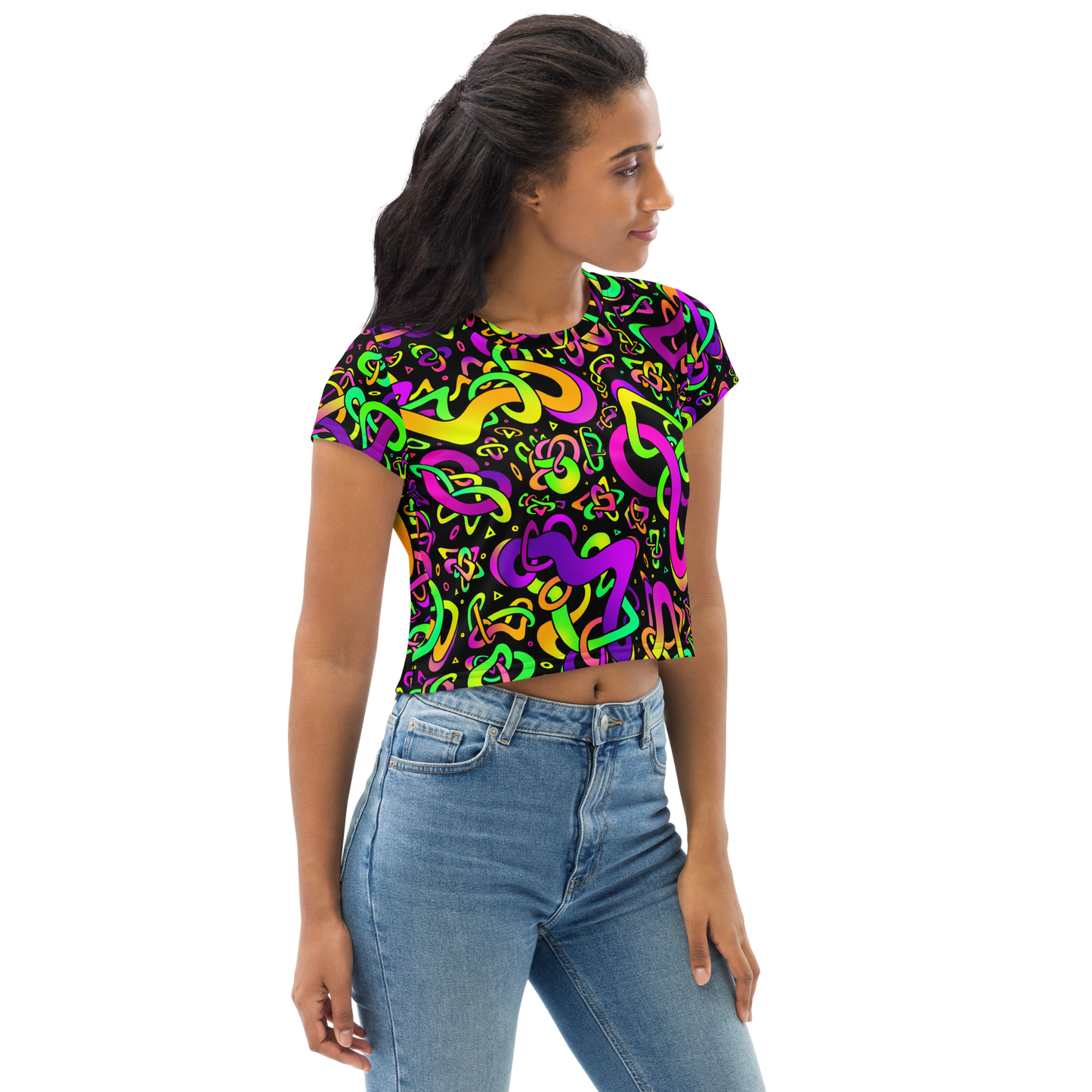 ELECTRIC LOTUS: Spagett Crop Top