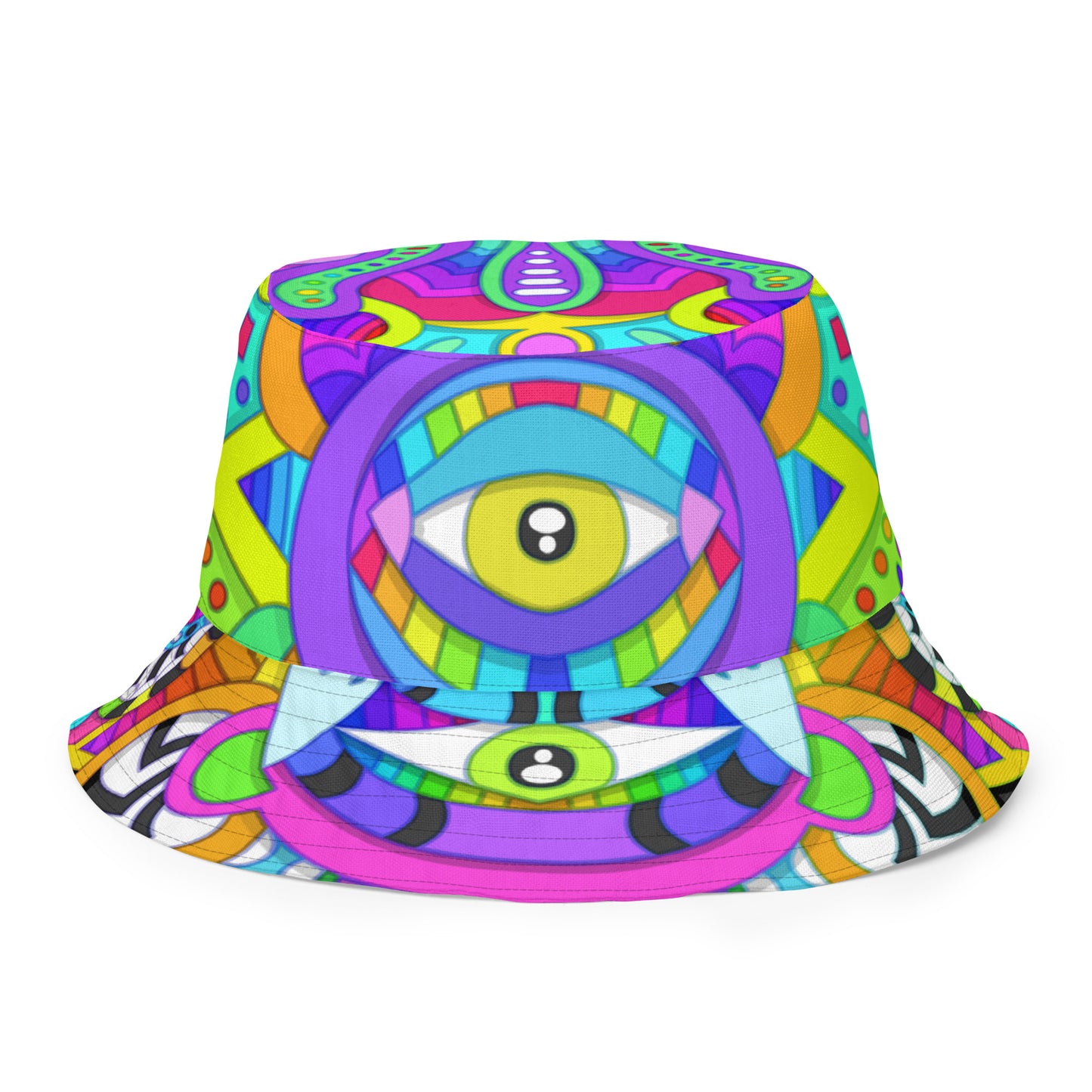 Yatuk / Blobular 01 Reversible bucket hat 〠