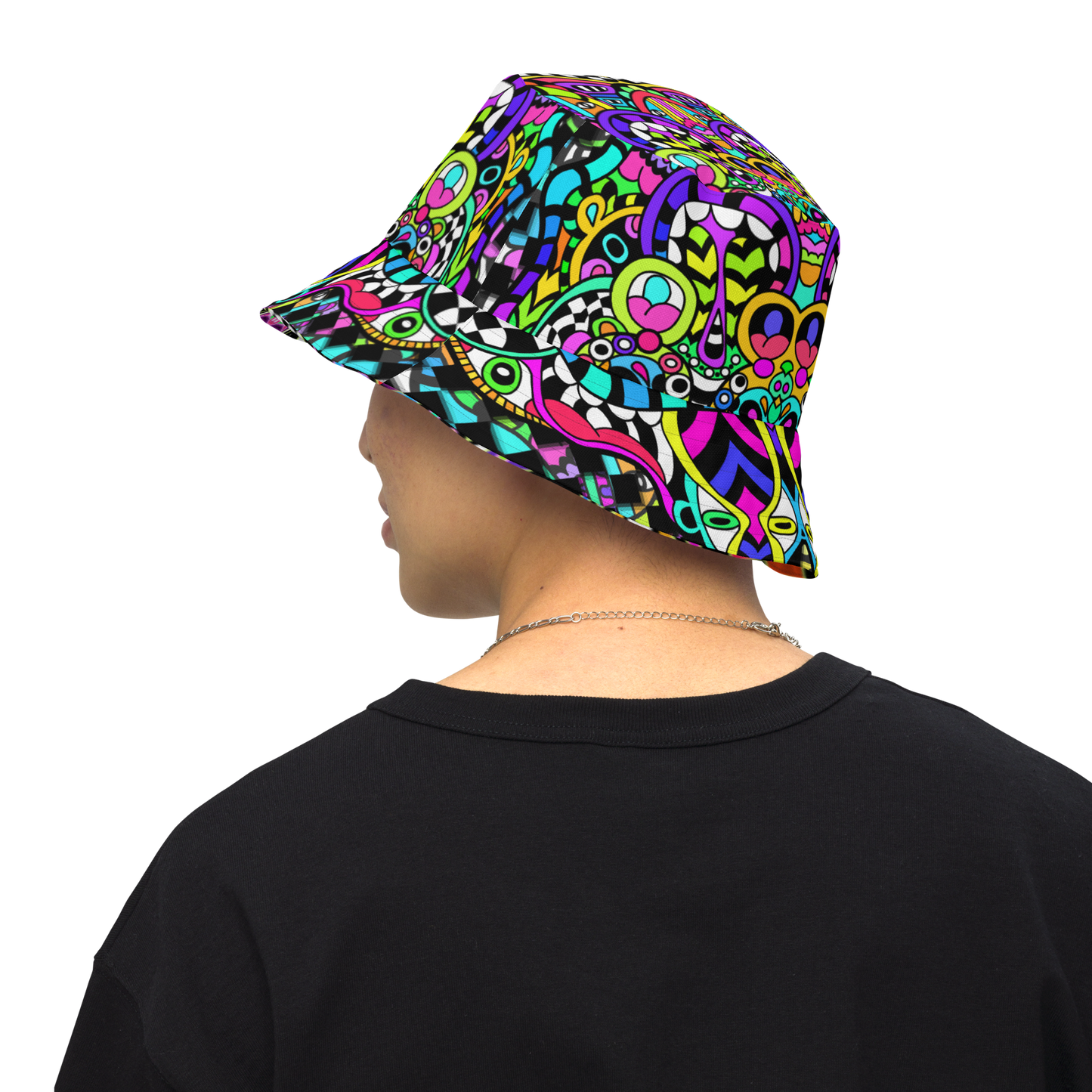 Reversible Notos / Azie bucket hat