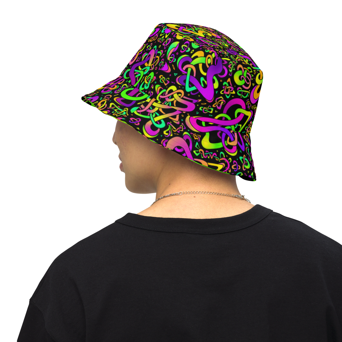 ELECTRIC LOTUS: Gobleki / Spaghett Reversible Bucket Hat