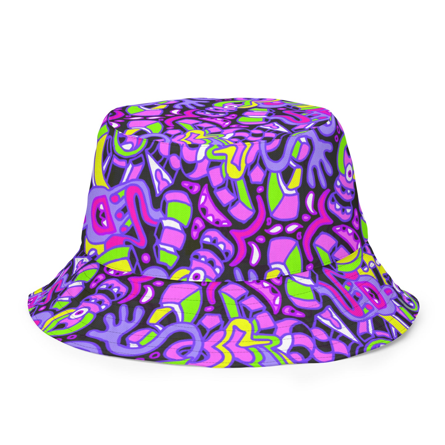 Yatuk / Blobular 01 Reversible bucket hat 〠
