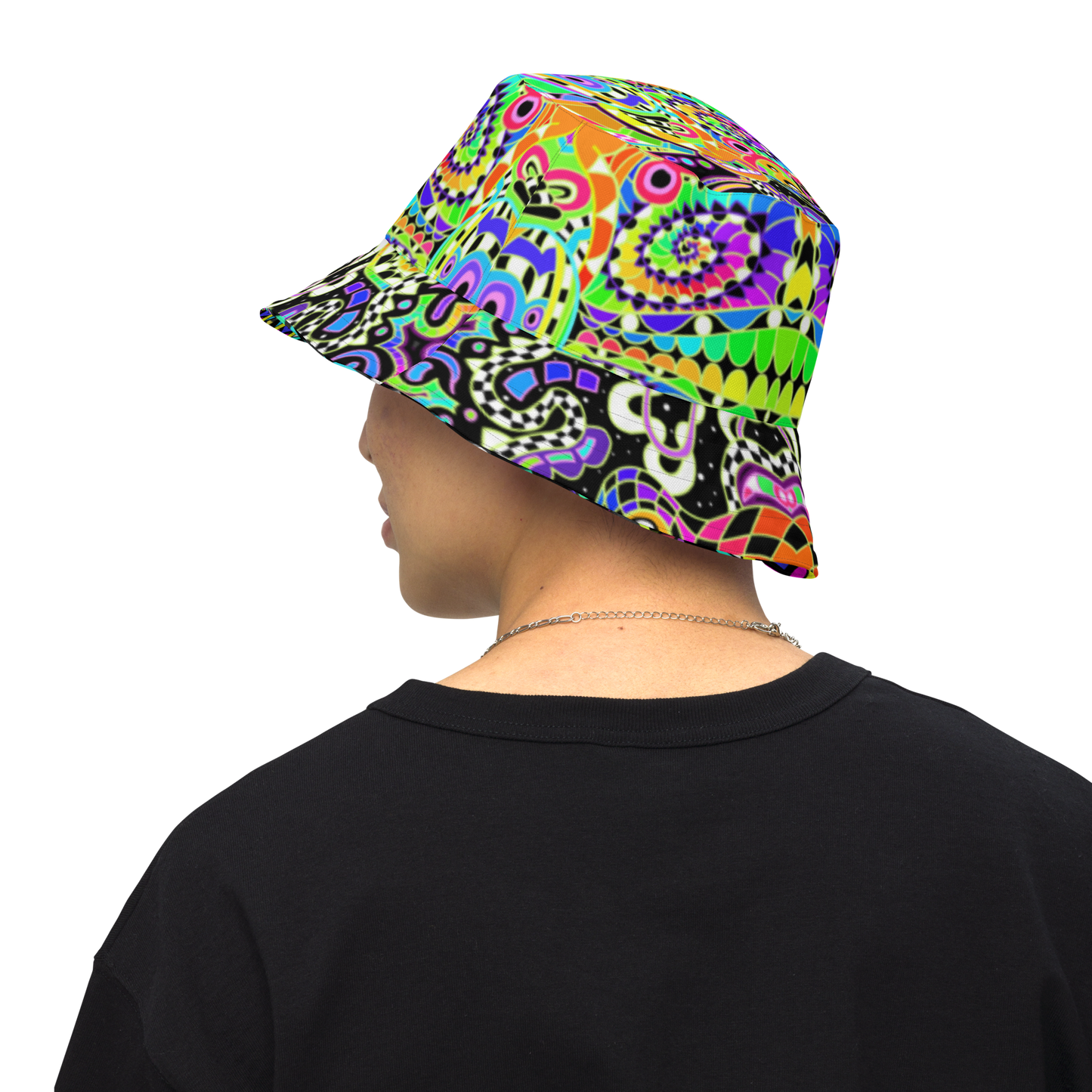 Reversible Notos / Azie bucket hat