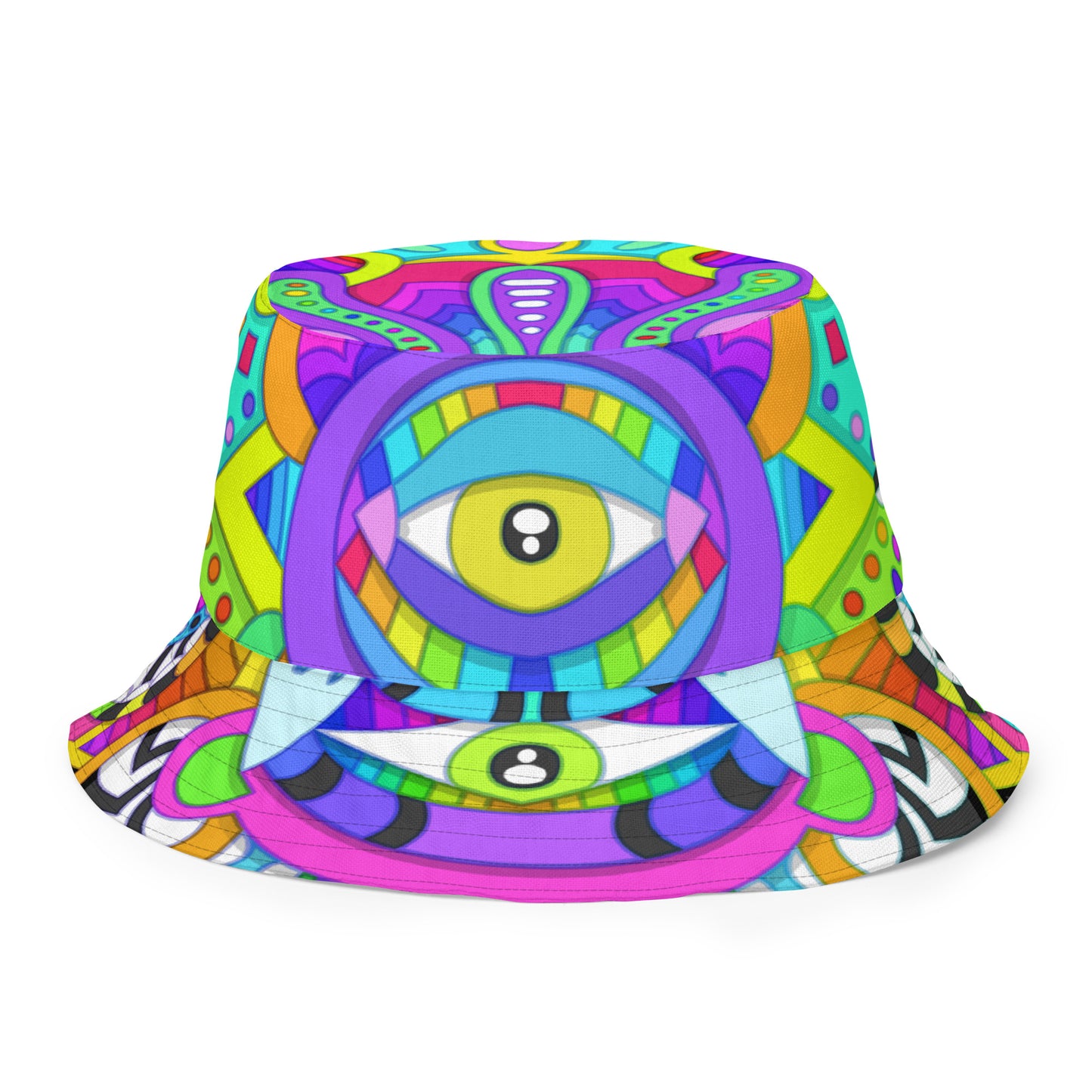 Yatuk / Blobular 01 Reversible bucket hat 〠