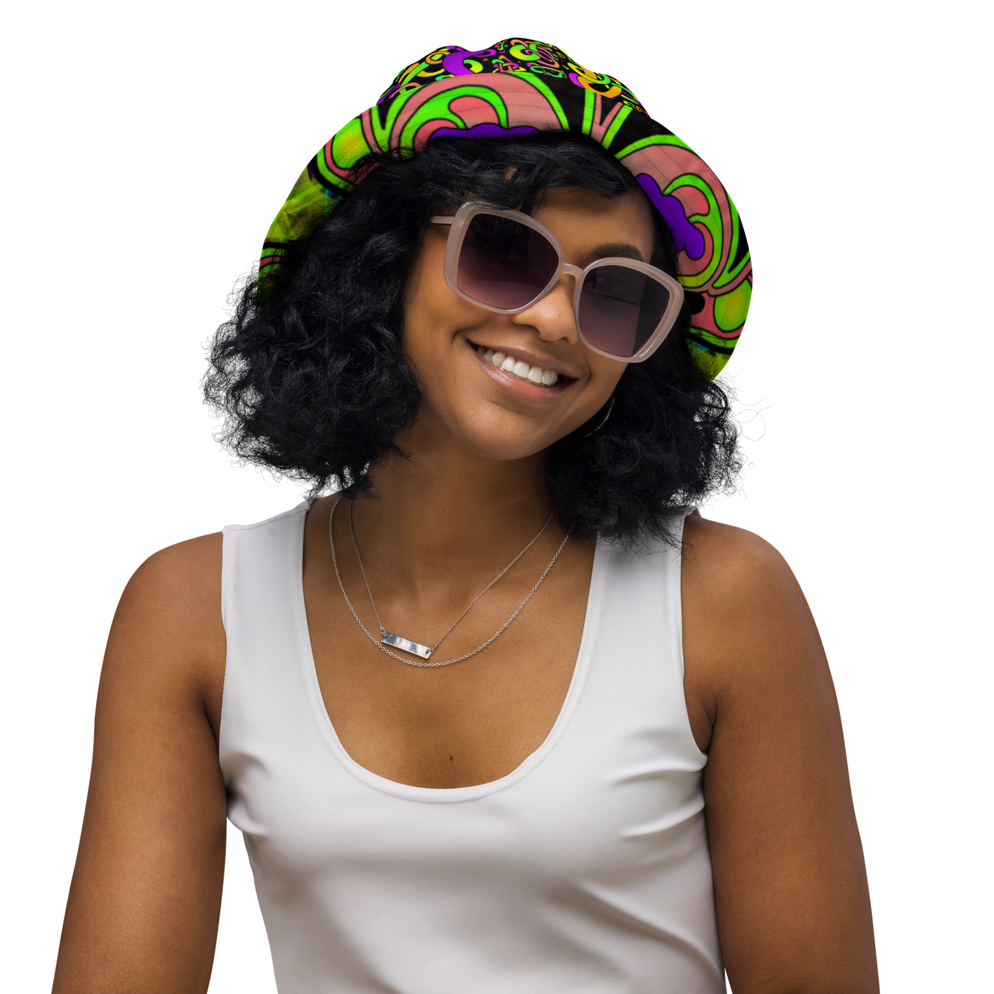 ELECTRIC LOTUS: Gobleki / Spaghett Reversible Bucket Hat