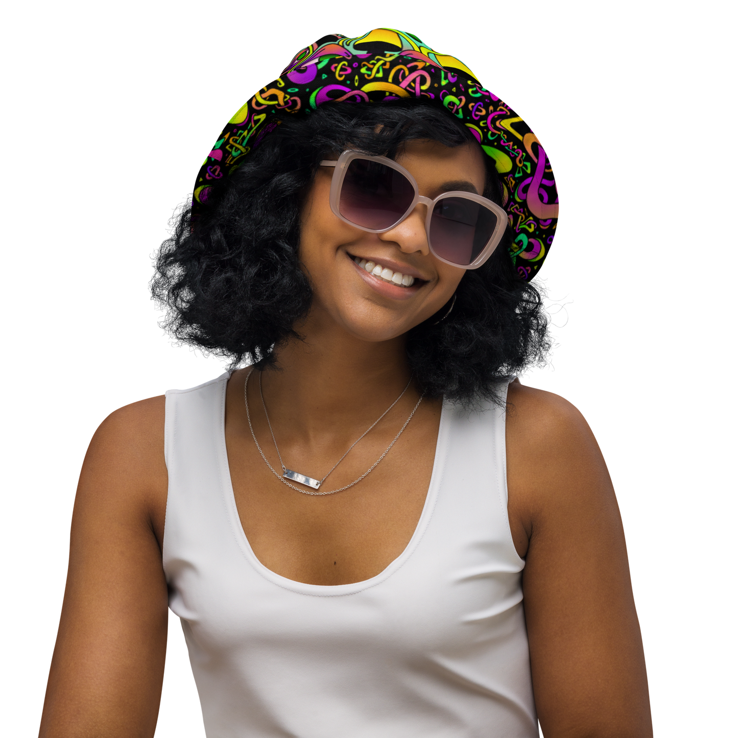 ELECTRIC LOTUS: Gobleki / Spaghett Reversible Bucket Hat