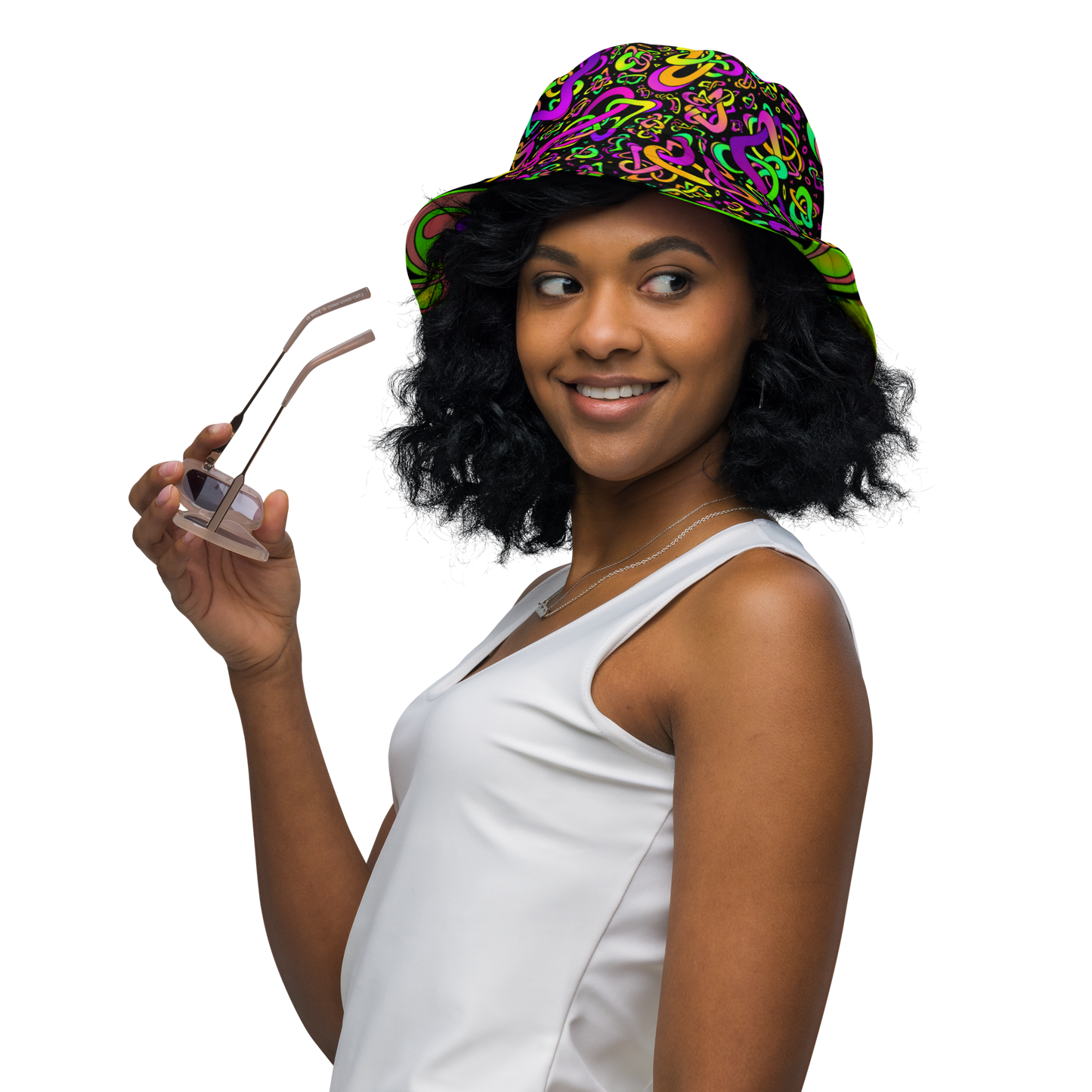 ELECTRIC LOTUS: Gobleki / Spaghett Reversible Bucket Hat