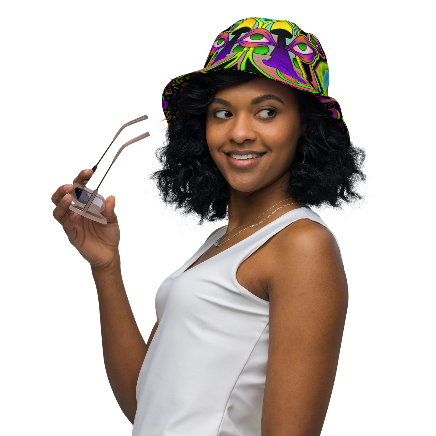 ELECTRIC LOTUS: Gobleki / Spaghett Reversible Bucket Hat