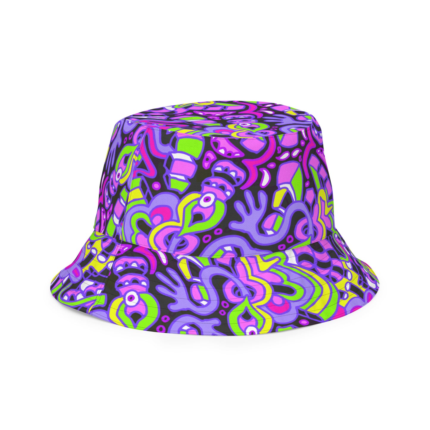Yatuk / Blobular 01 Reversible bucket hat 〠