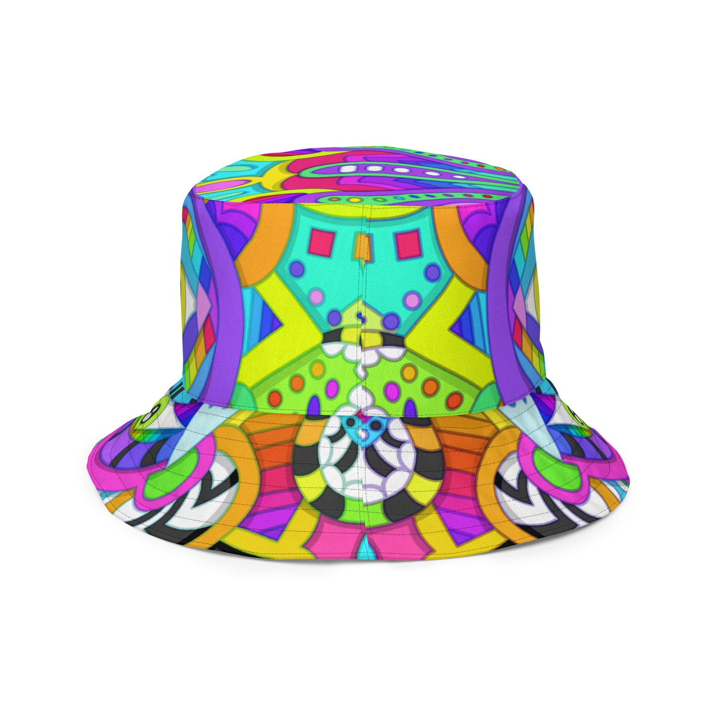 Yatuk / Blobular 01 Reversible bucket hat 〠