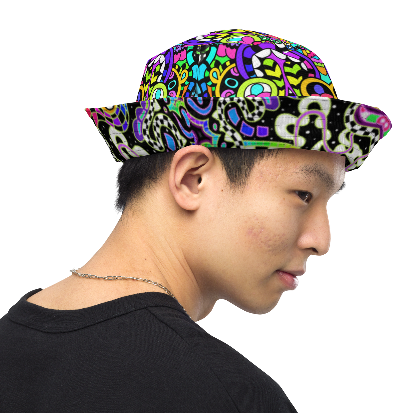 Reversible Notos / Azie bucket hat