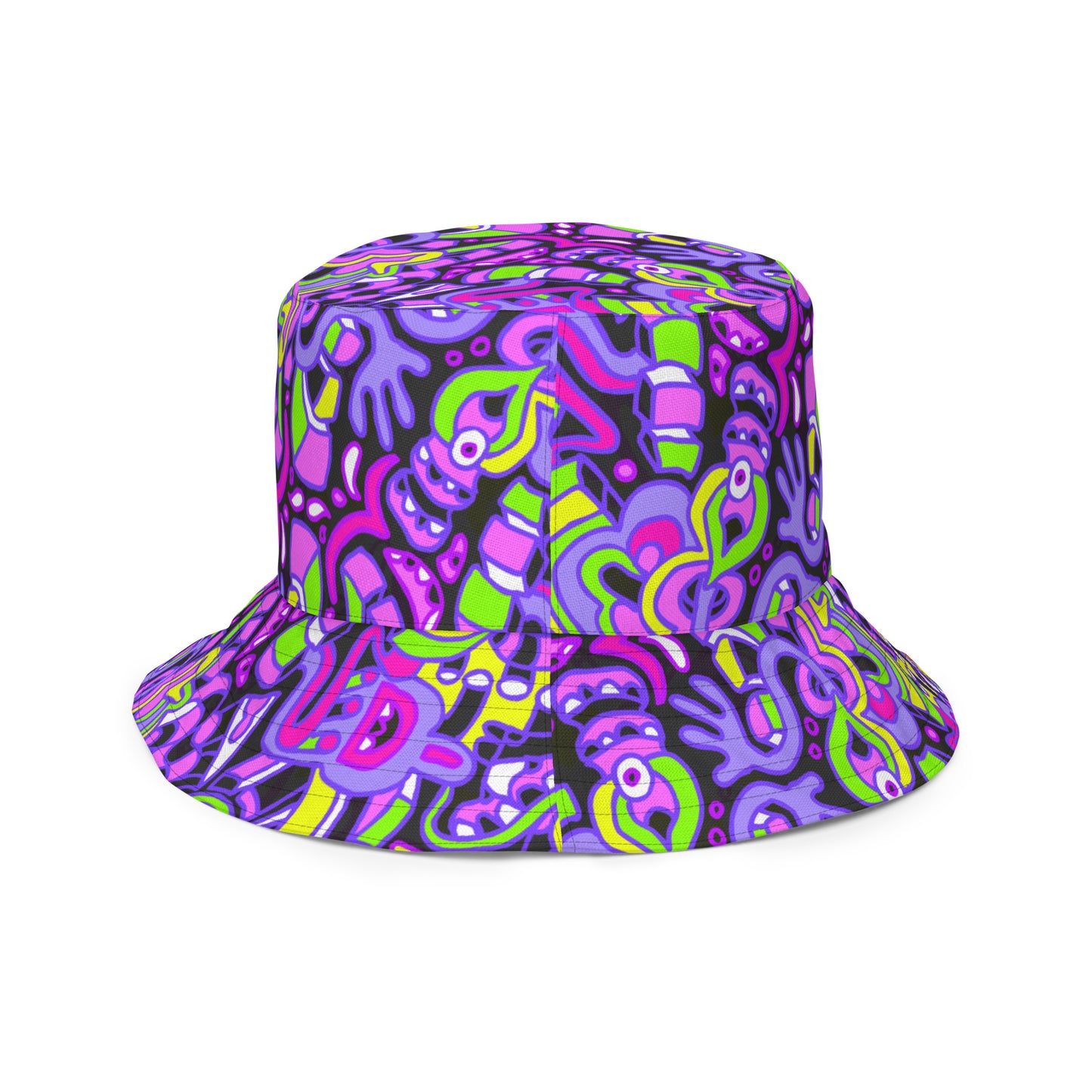 Yatuk / Blobular 01 Reversible bucket hat 〠