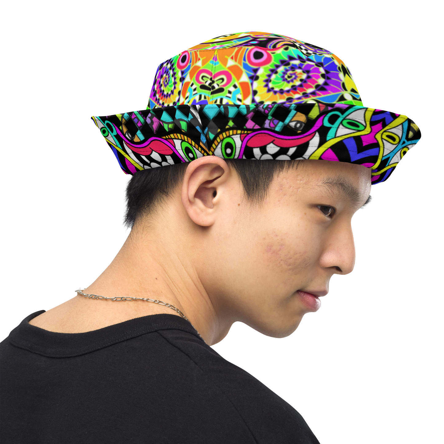 Reversible Notos / Azie bucket hat