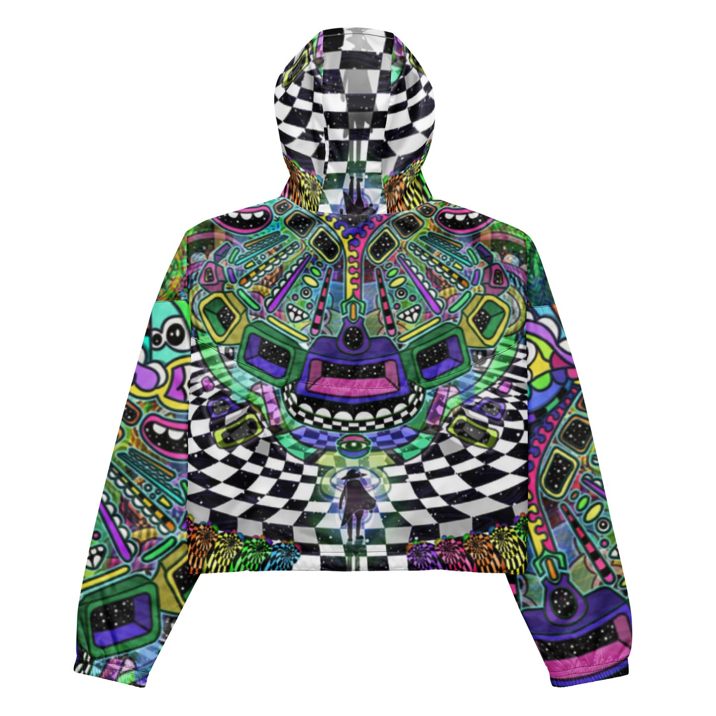 Zipnar's cropped windbreaker 〠