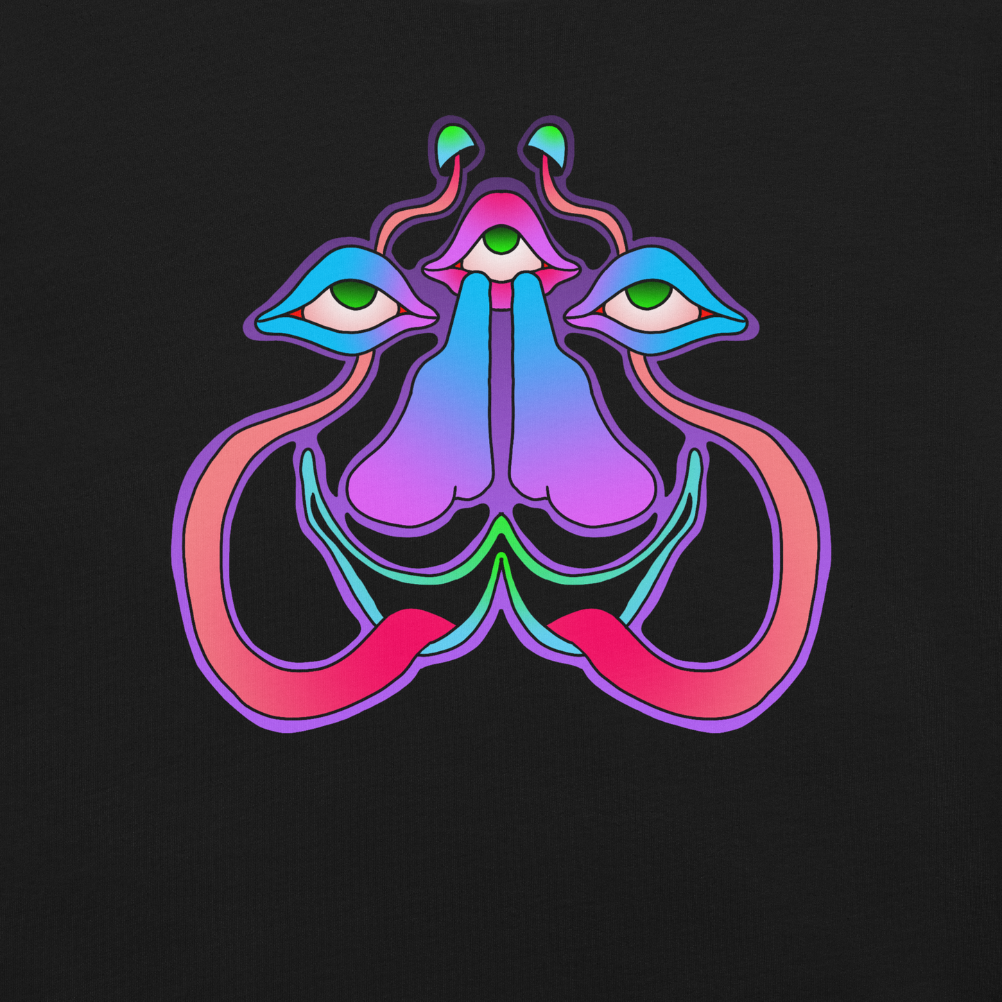 ELECTRIC LOTUS: Mbleh Tee (black)