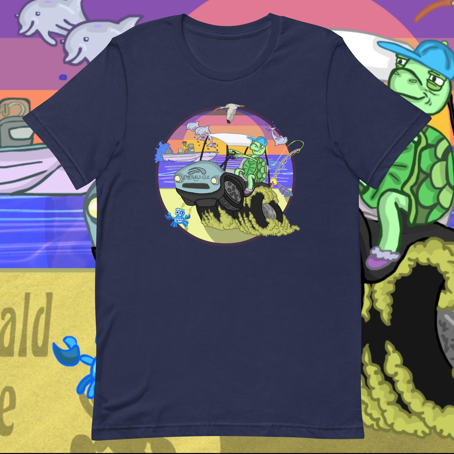 Golfcartin' TurtleTee (SM, MD)