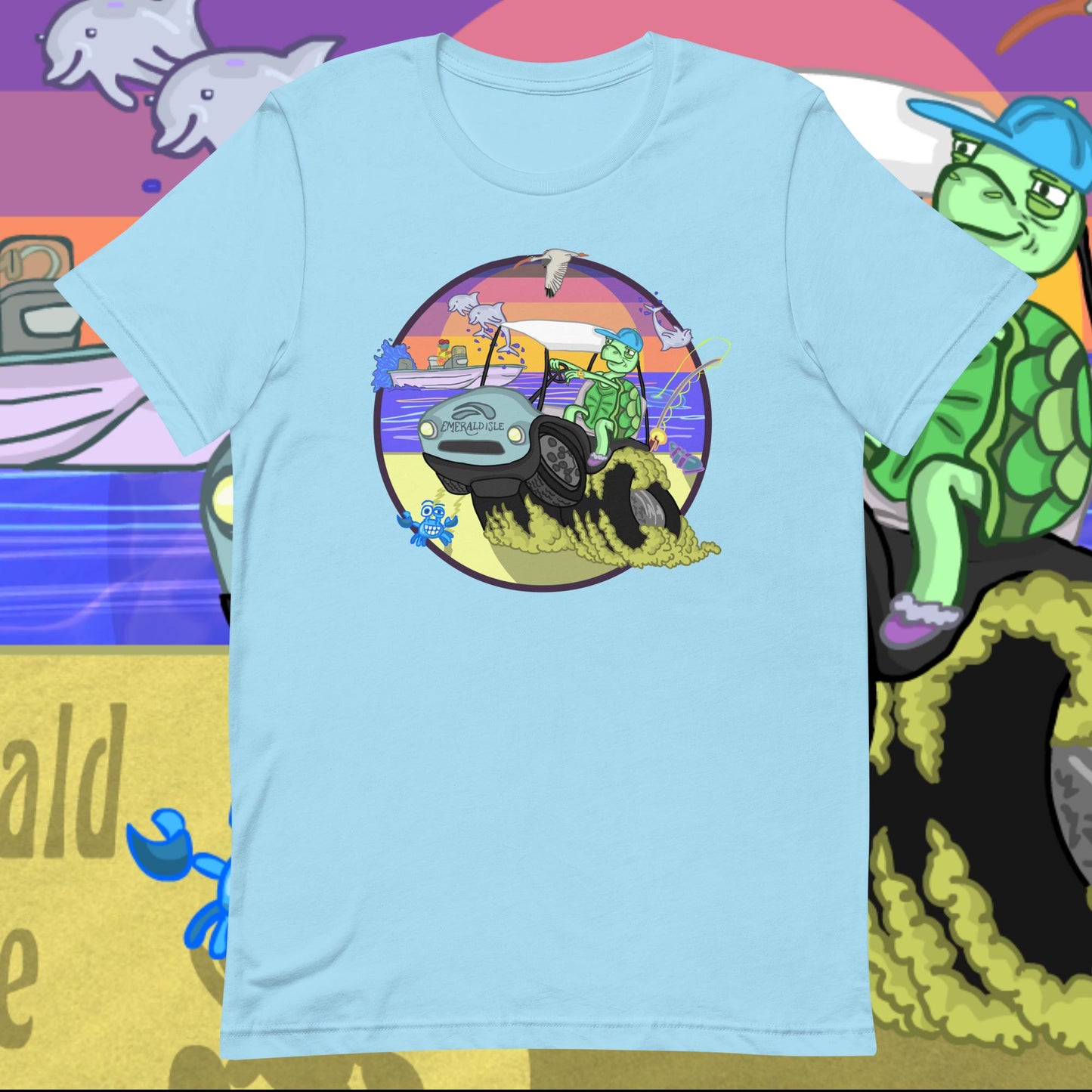 Golfcartin' TurtleTee (SM, MD)