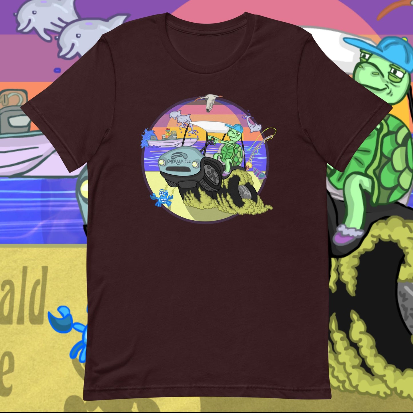 Golfcartin' TurtleTee (SM, MD)