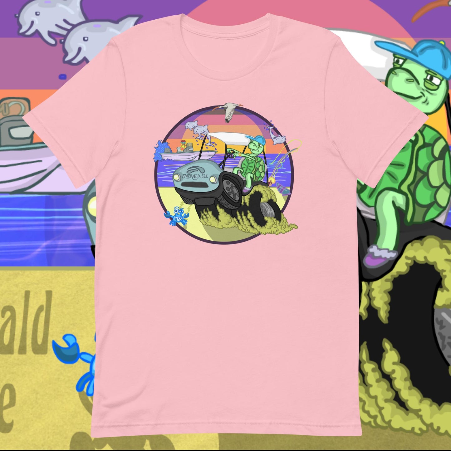 Golfcartin' TurtleTee (SM, MD)