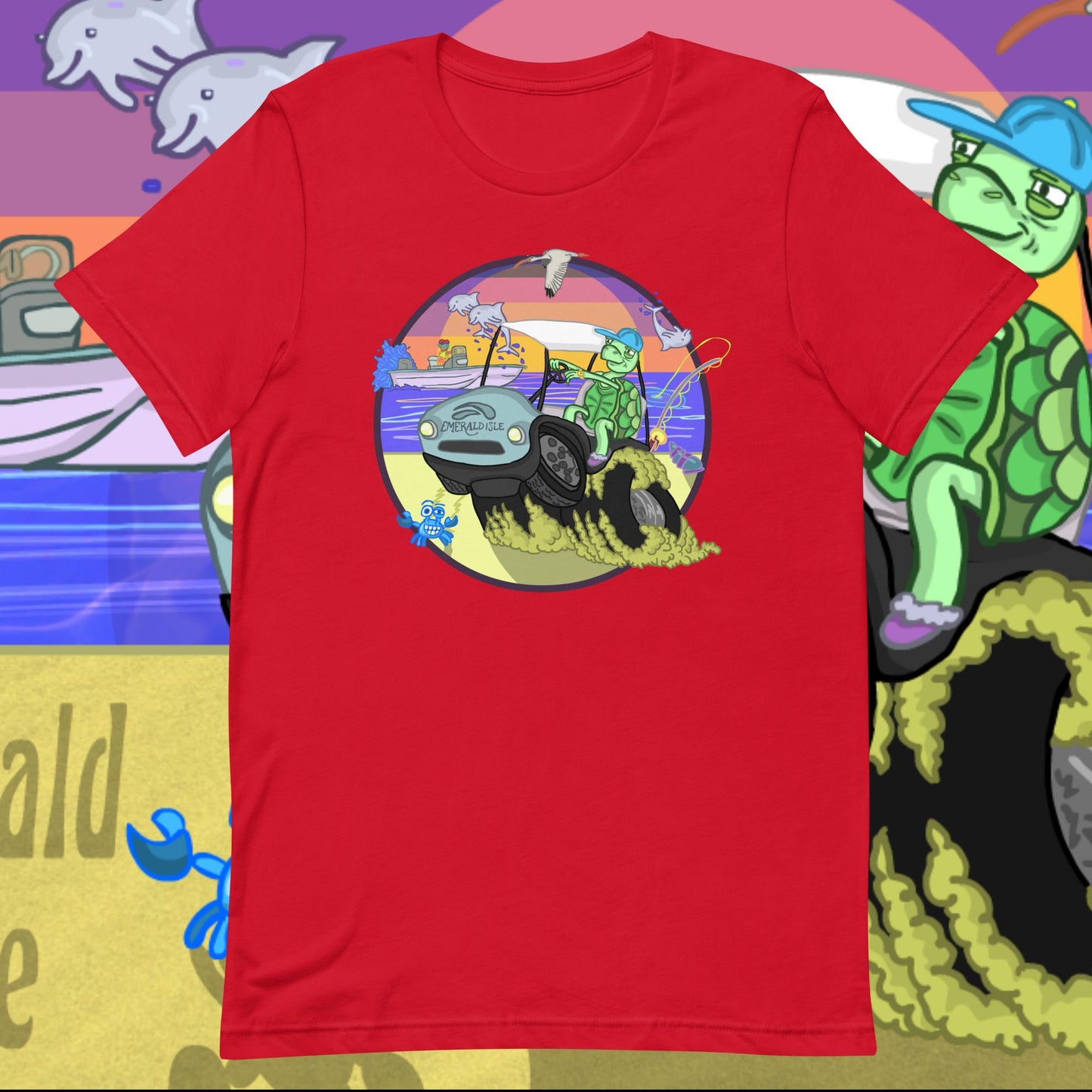 Golfcartin' TurtleTee (SM, MD)