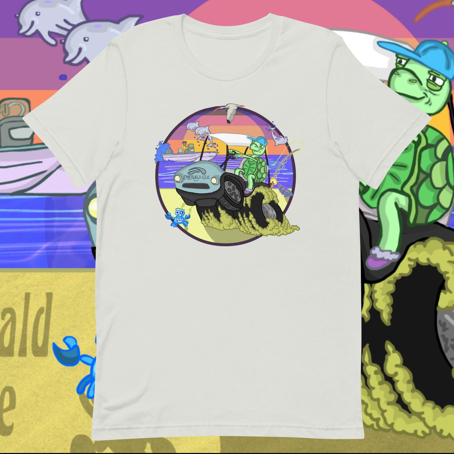 Golfcartin' TurtleTee (SM, MD)