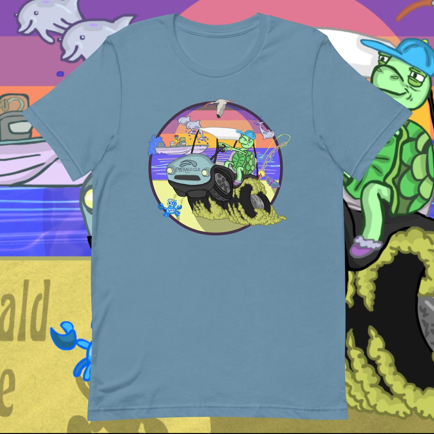 Golfcartin' TurtleTee (SM, MD)