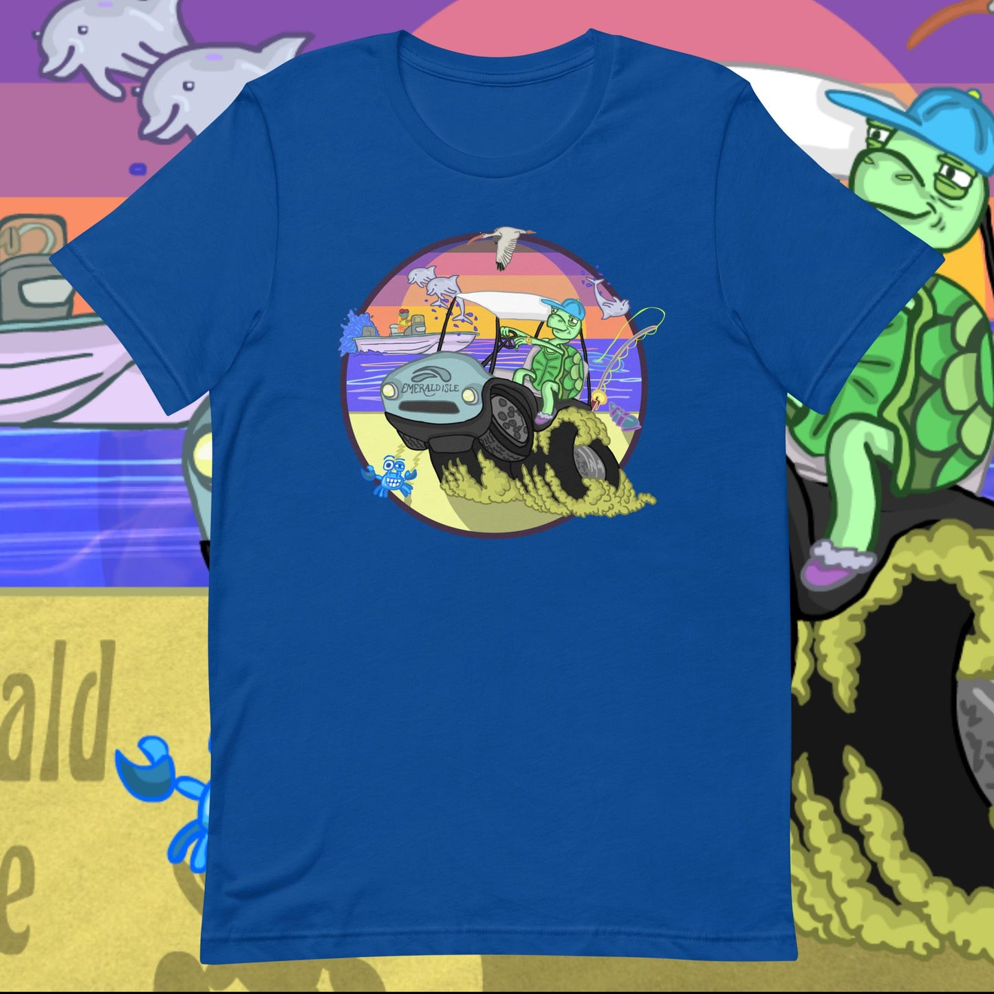 Golfcartin' TurtleTee (SM, MD)