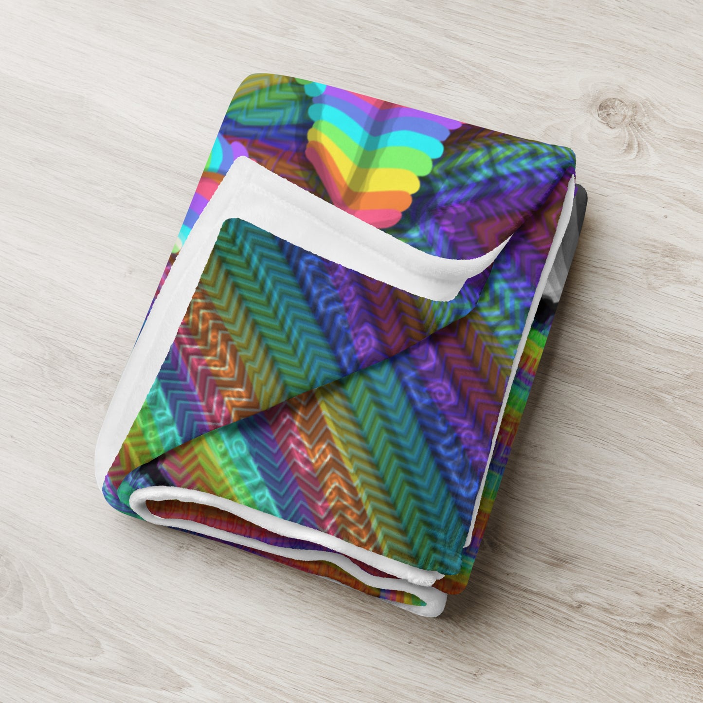 Peace of Pattycake Fuzzy Blankie 〠