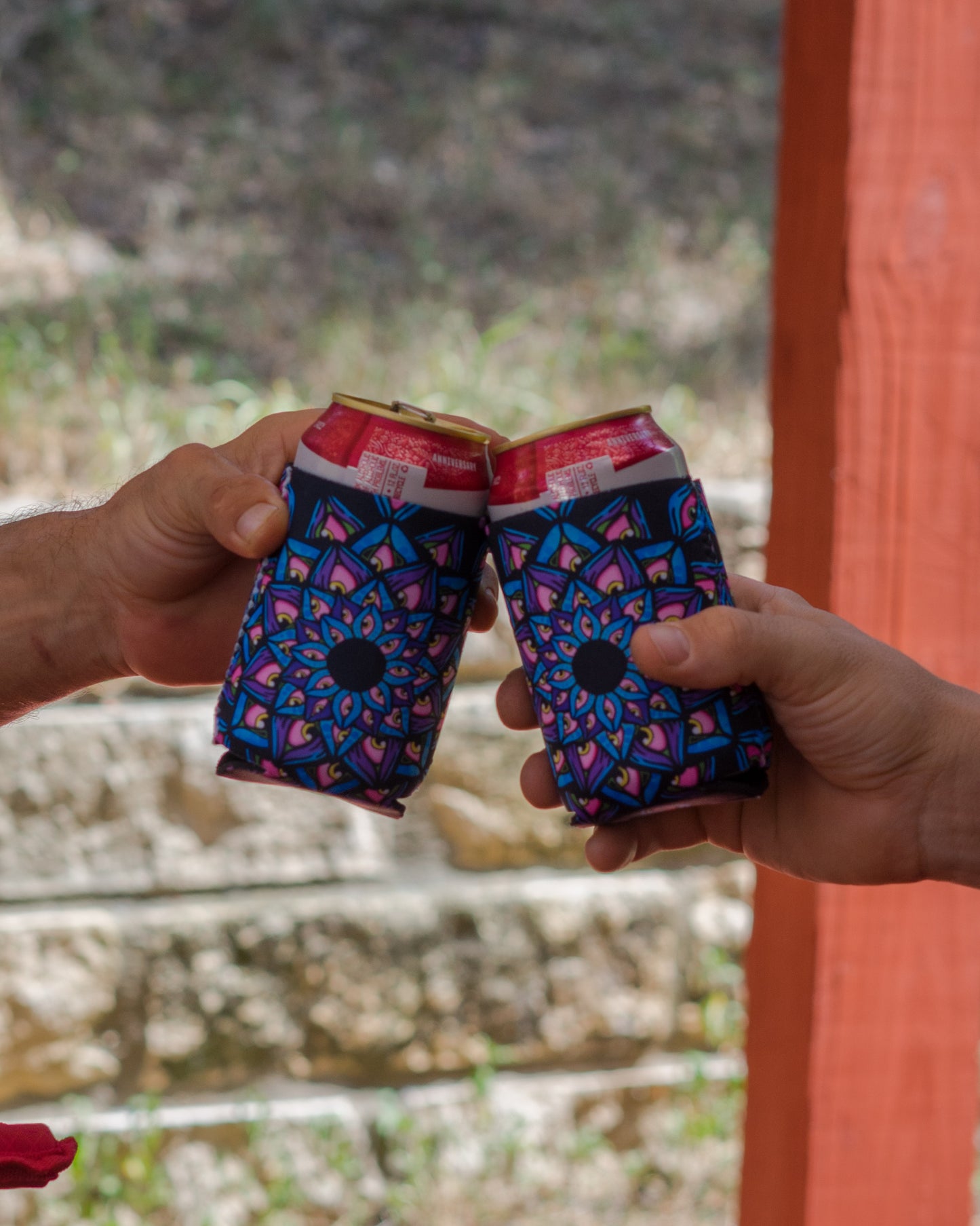 ELECTRIC LOTUS: Love Bomb Koozie