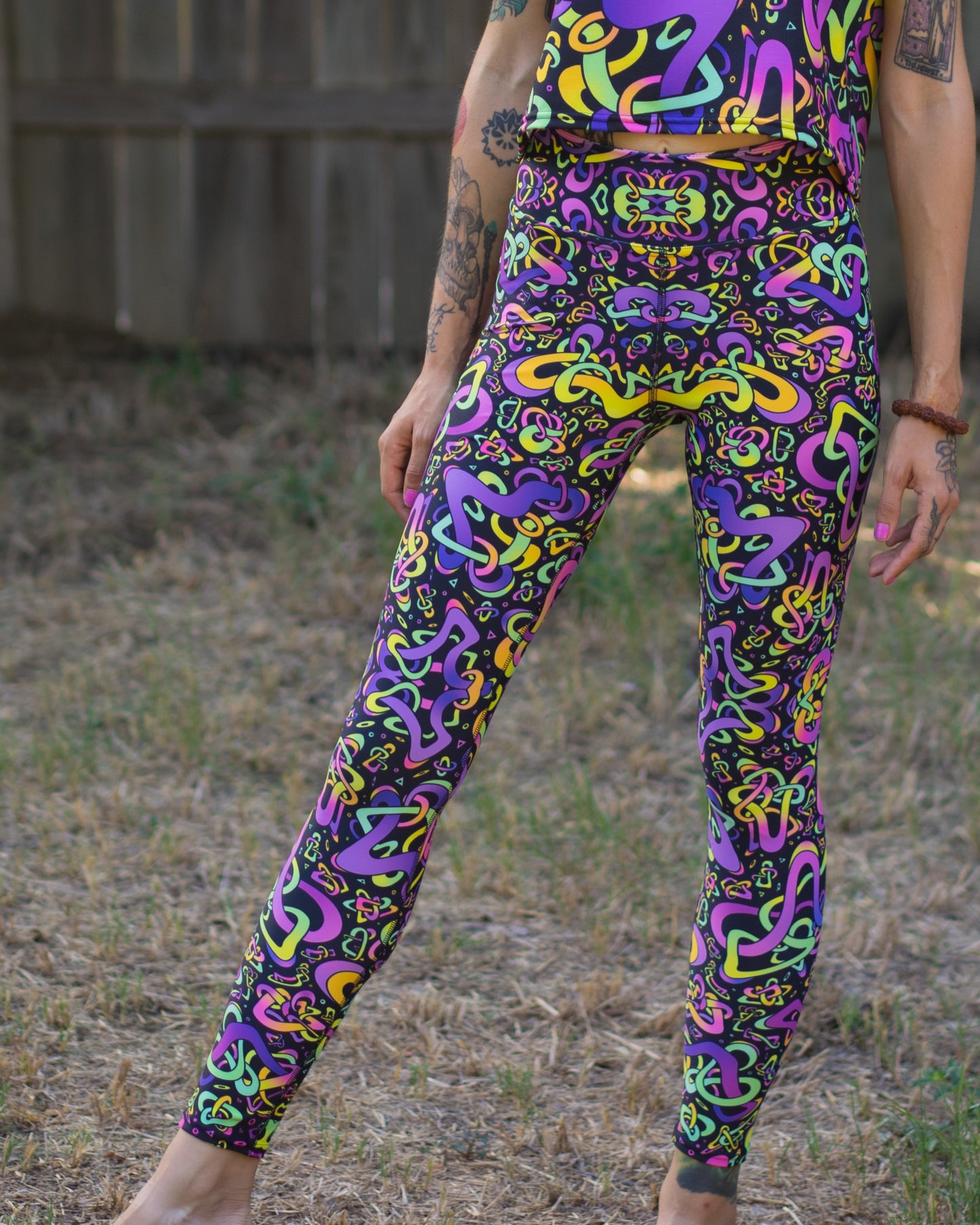 ELECTRIC LOTUS: Spaghett Mirror Leggings