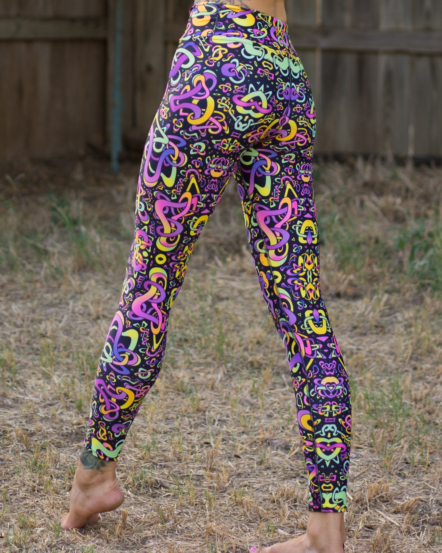 ELECTRIC LOTUS: Spaghett Mirror Leggings